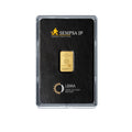 Lingote de 2,5gr Oro SEMPSA