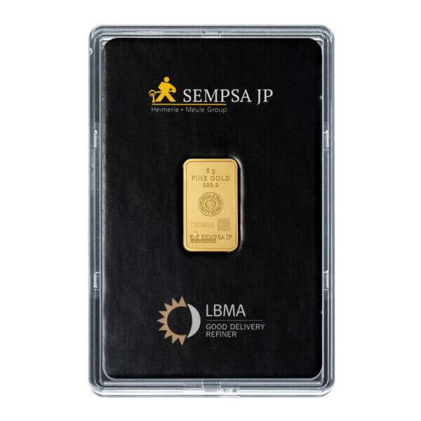 Lingote de 5gr Oro SEMPSA